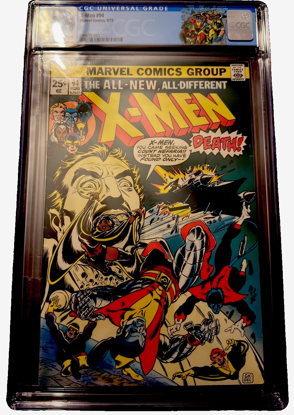X-Men #94 CGC 7.5 Buy Me Key New X-Men Begin (1975)