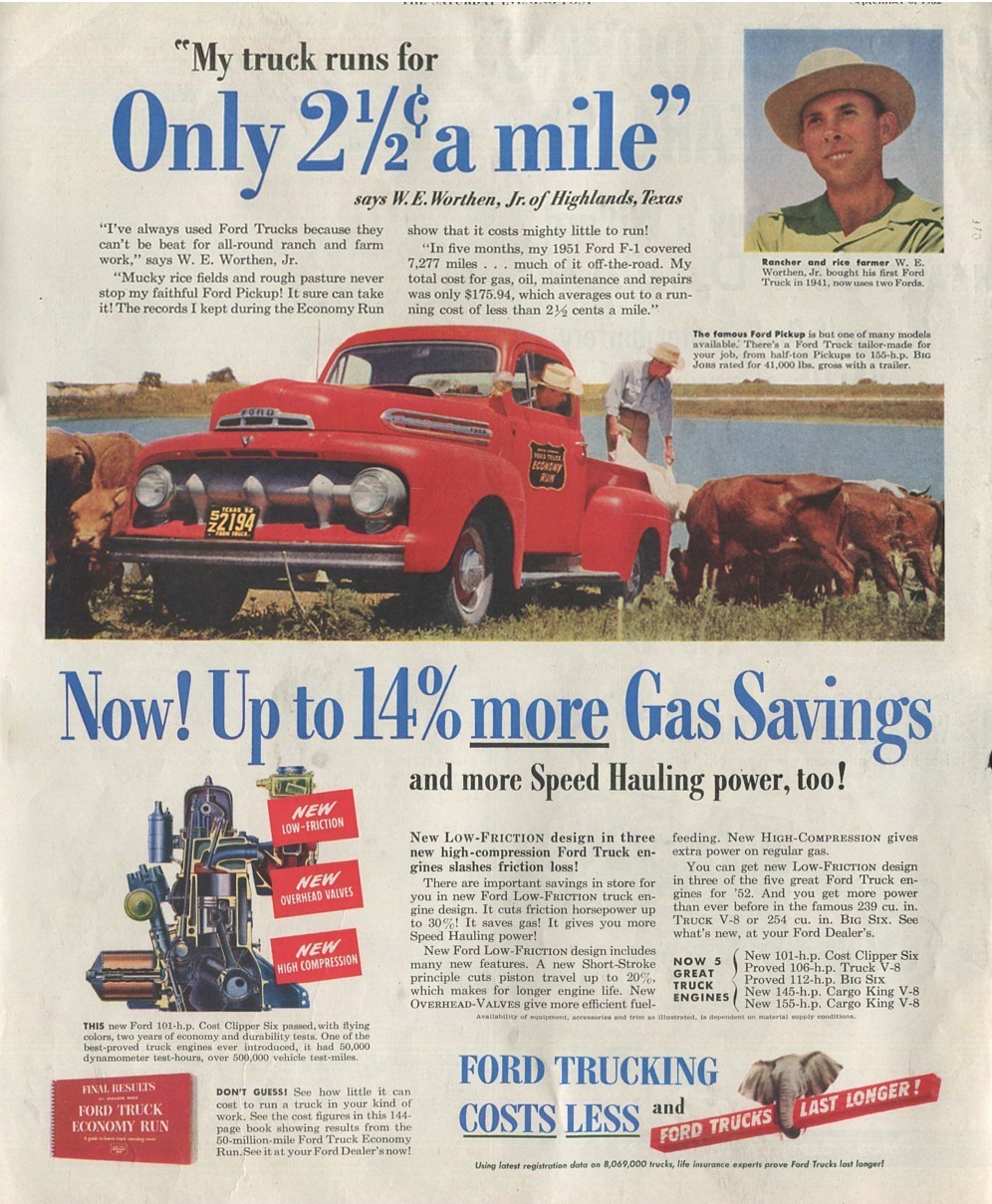 Antique Ford & Mercury Advertisement Collection – 100 Vintage Automotive Ads #1