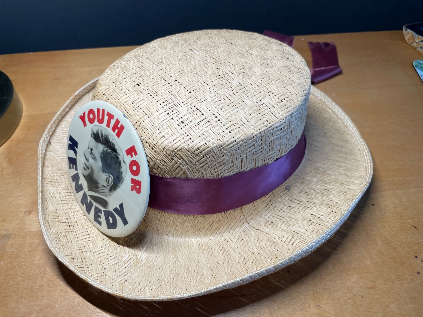 Rare JFK 1960 Women's Campaign Hat Rare JFK 1960 Women's Campaign Hat