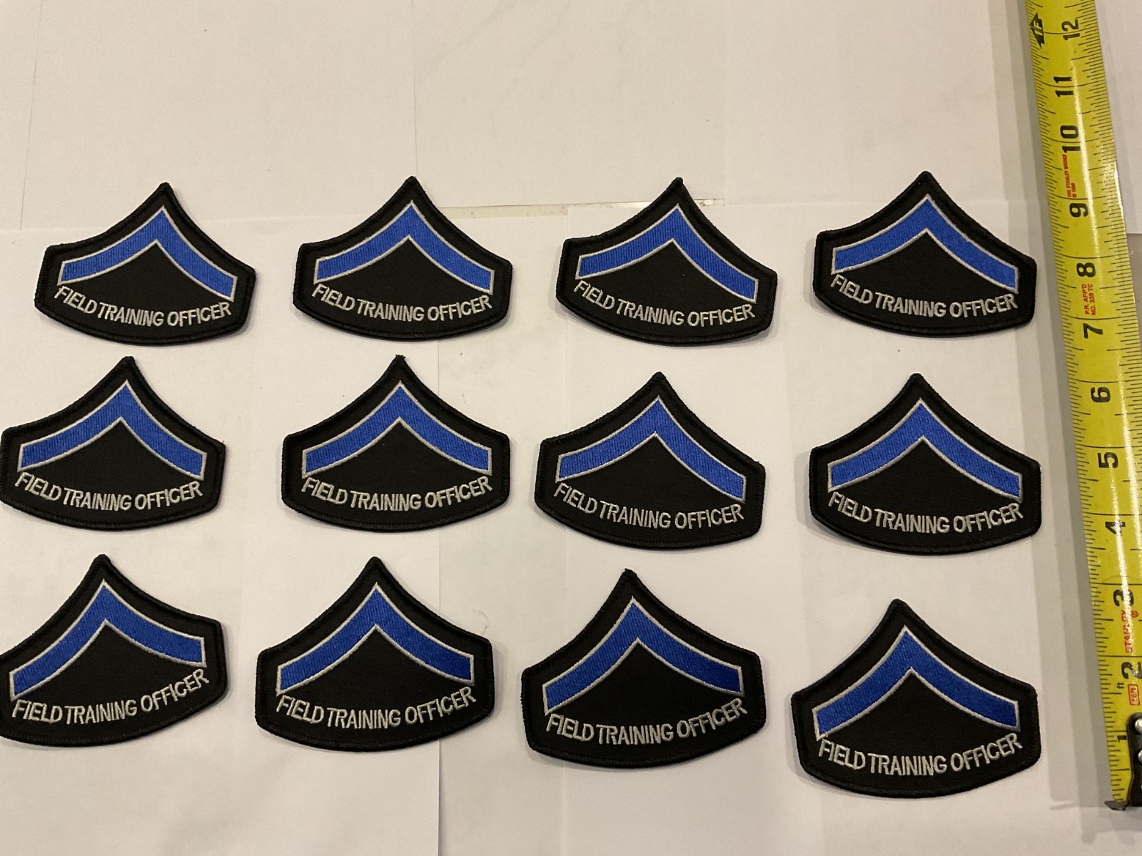 Field Training Officer  patch Set 12 new and Full Size Patches