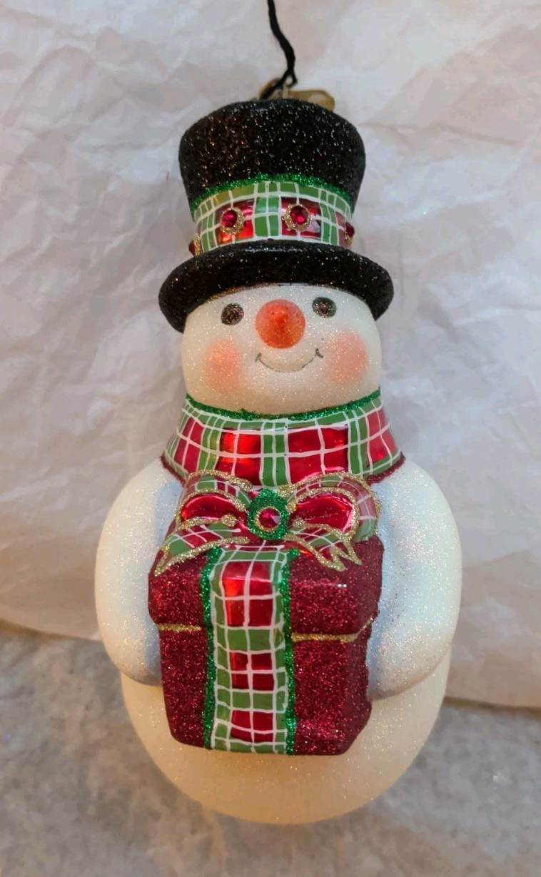 Snowman Ornament By Reed And Barton 