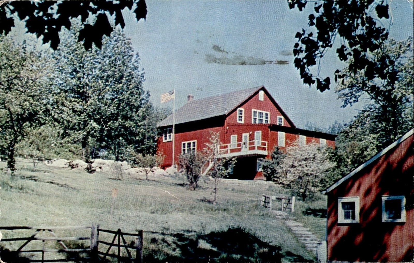 Audubon Center of Connecticut, Greenwich, 1969 Postcard Audubon Center of Connecticut, Greenwich, 1969 Postcard