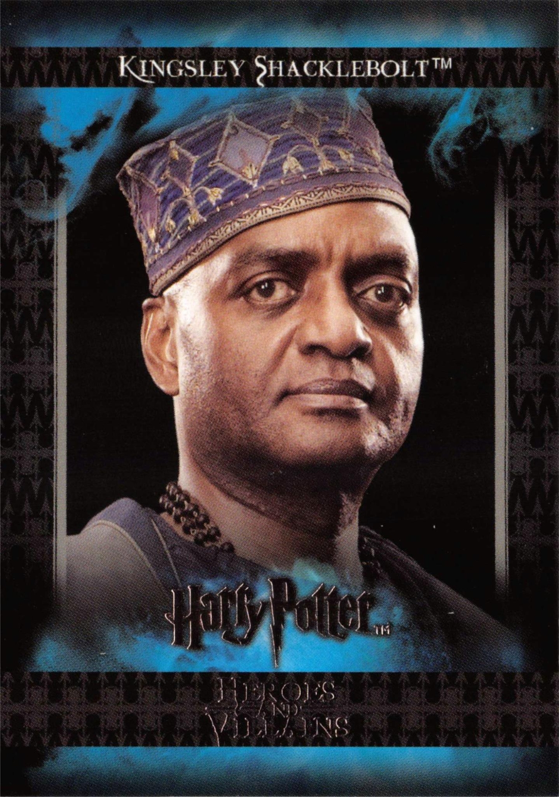 KINGSLEY SHACKLEBOLT / 2010 Artbox Harry Potter Heroes & Villains BASE Card #15