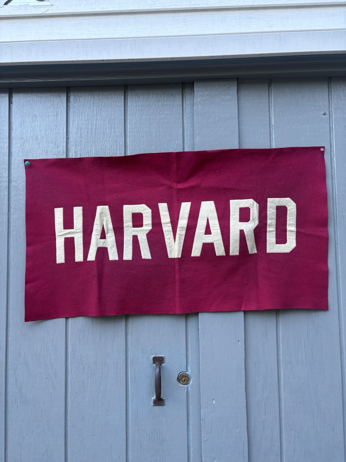 1940’s Harvard University Felt Banner