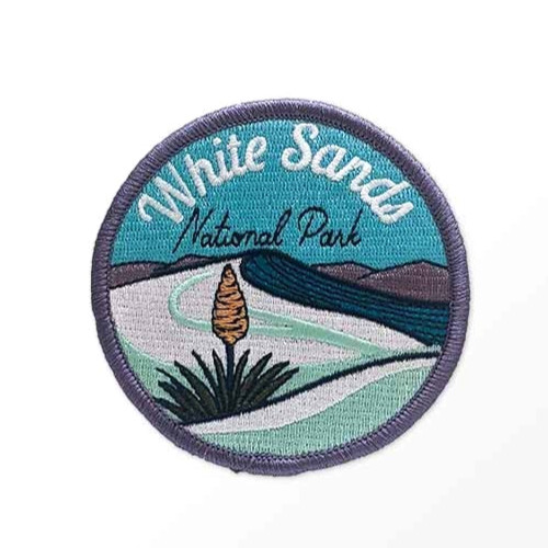 White Sands National park  Patch Iron-On Applique Souvenir Gift