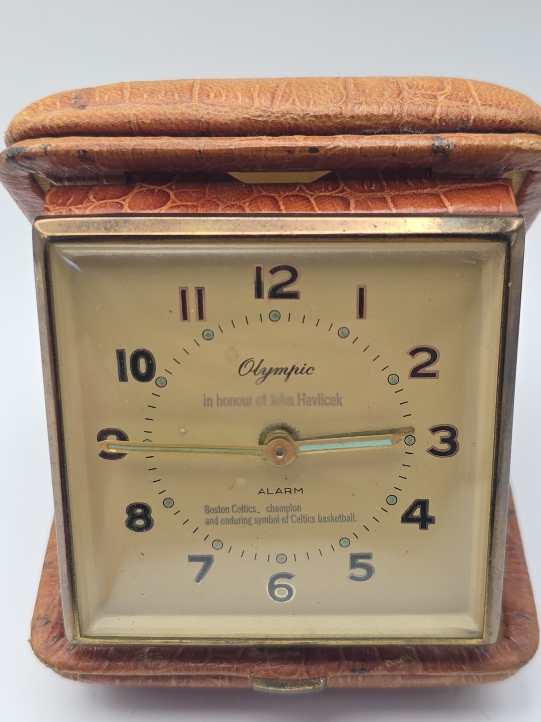 Olympic mechanical clock Boston Celtics 1960s Basketball club John Havlicek