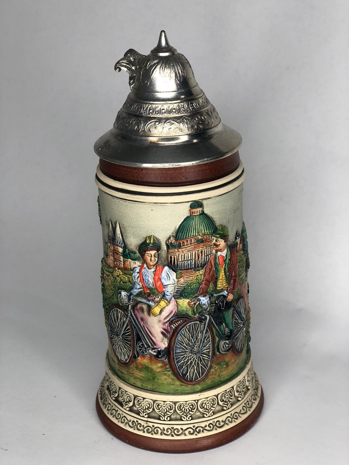 Vintage All Heil Bicycle Original THEWALT Lidded Beer Stein #724/5000 Limited