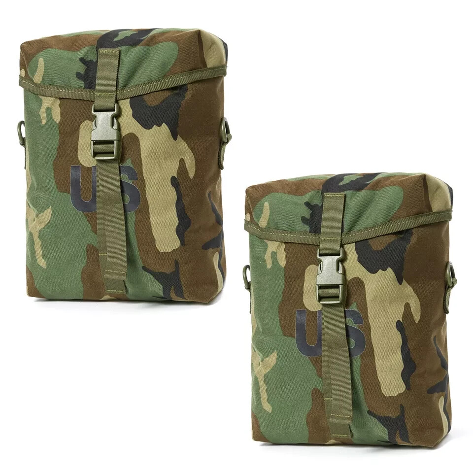 MT 2Pcs US Military MOLLE Sustainment Pouch, Army Utility Pouch