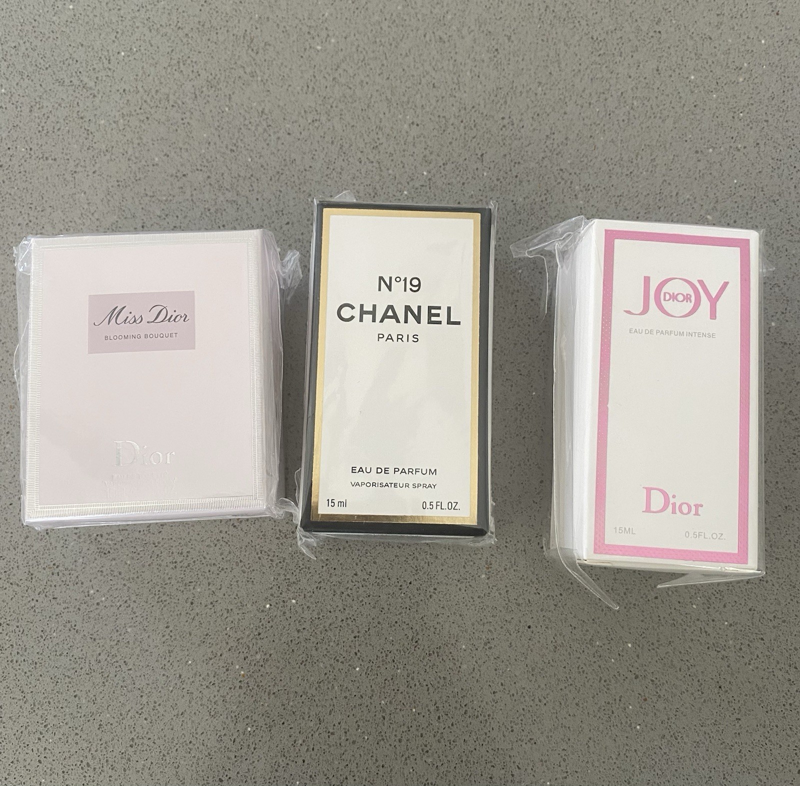 CHANEL No. 19 Paris Eau de Parfum 15ml Perfume 3 Miniature in Box