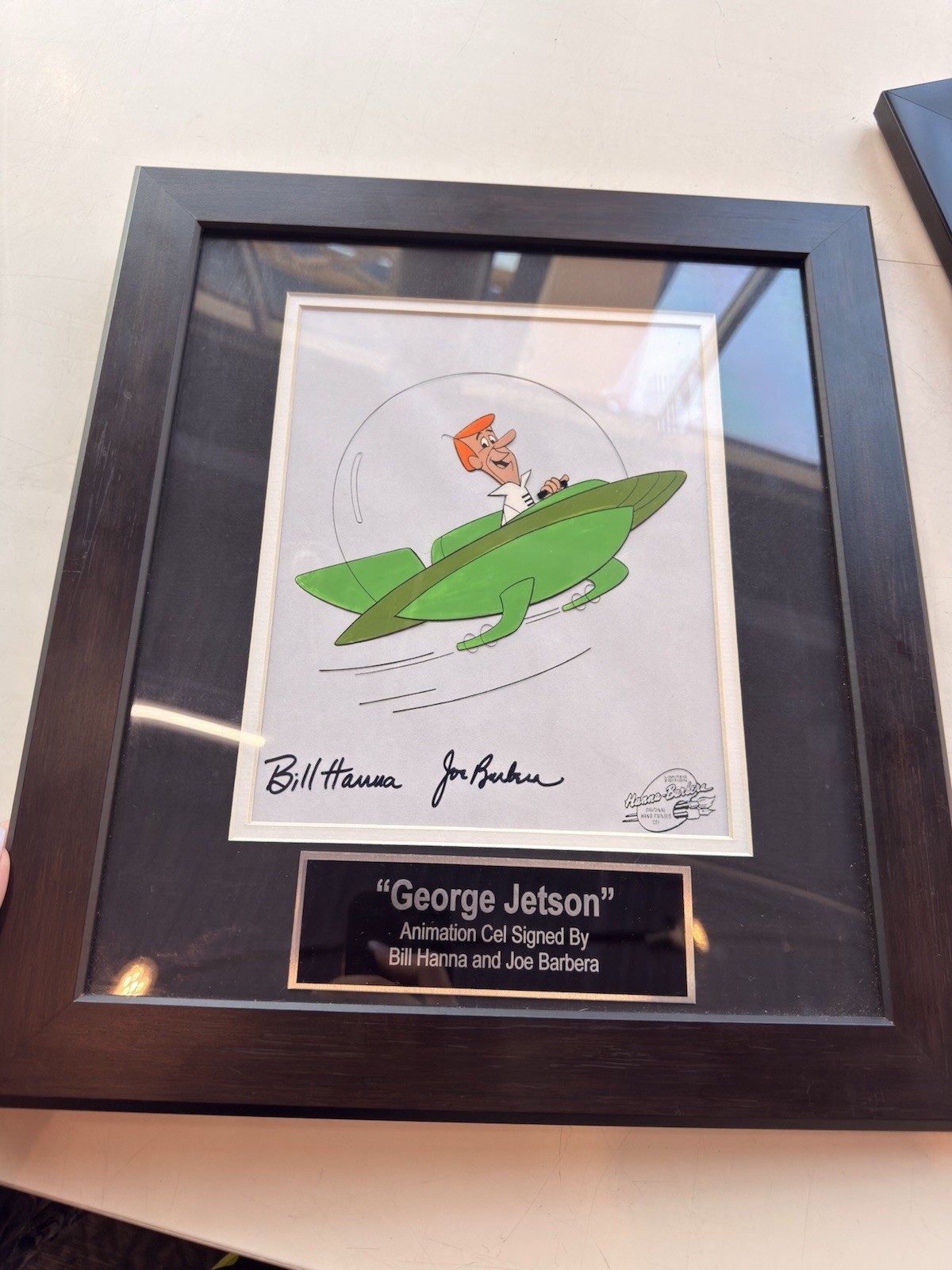 Vintage Hanna-Barbera The Jetsons Signed Animation Cel LIMITED EDITION