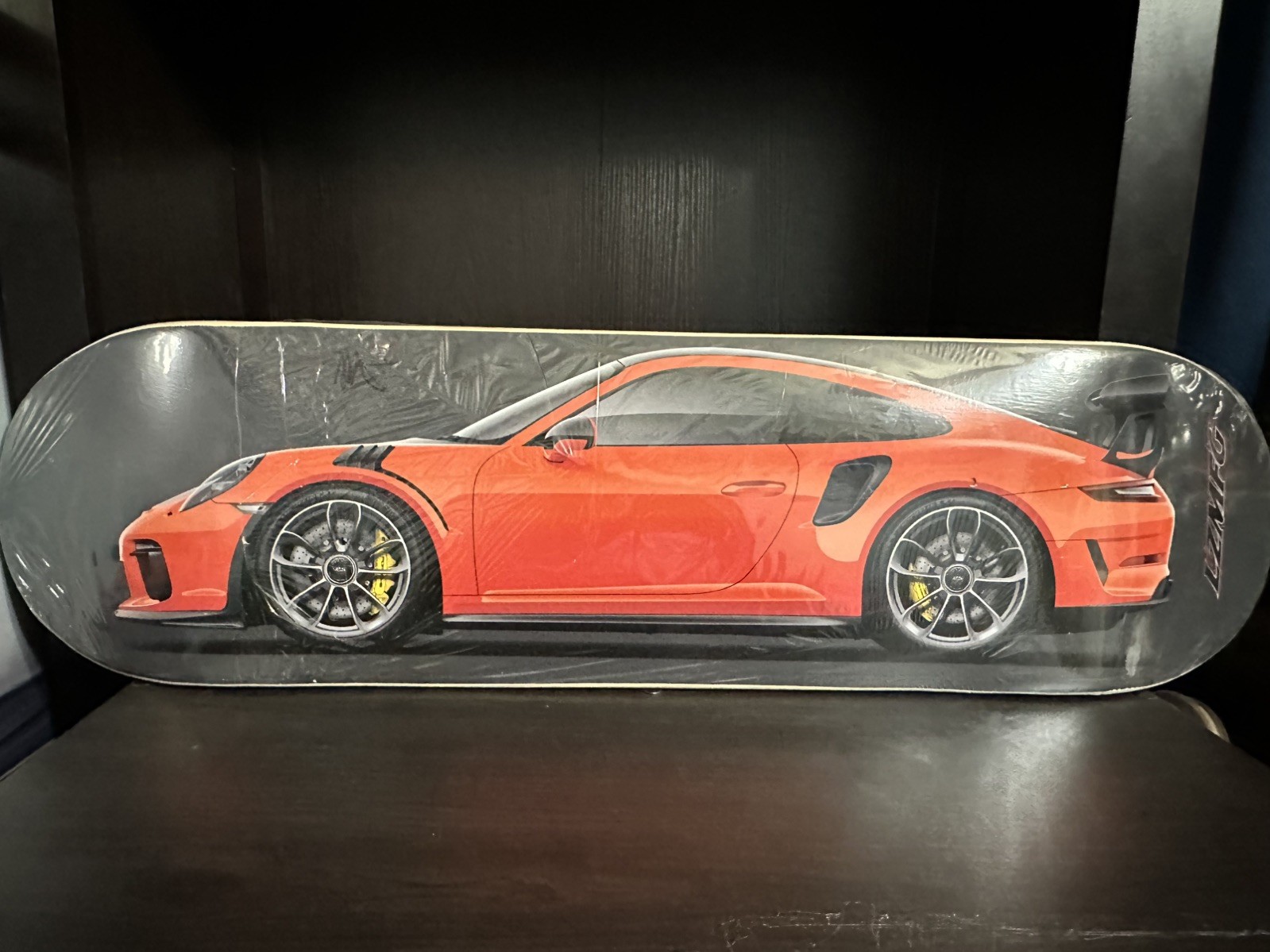 Adam LZ Signed Porsche GT3RS Skate Deck Sealed