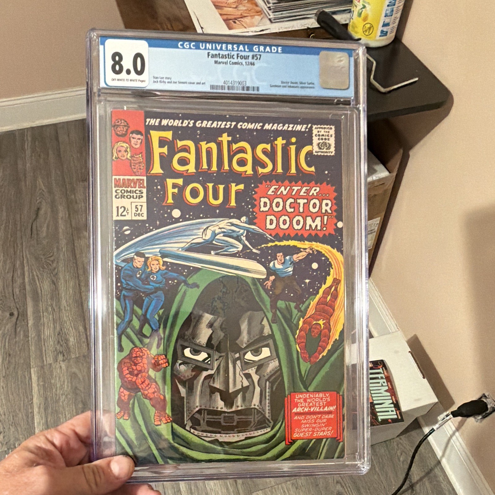 Fantastic Four #57 Marvel Comics, 12/66 8.0