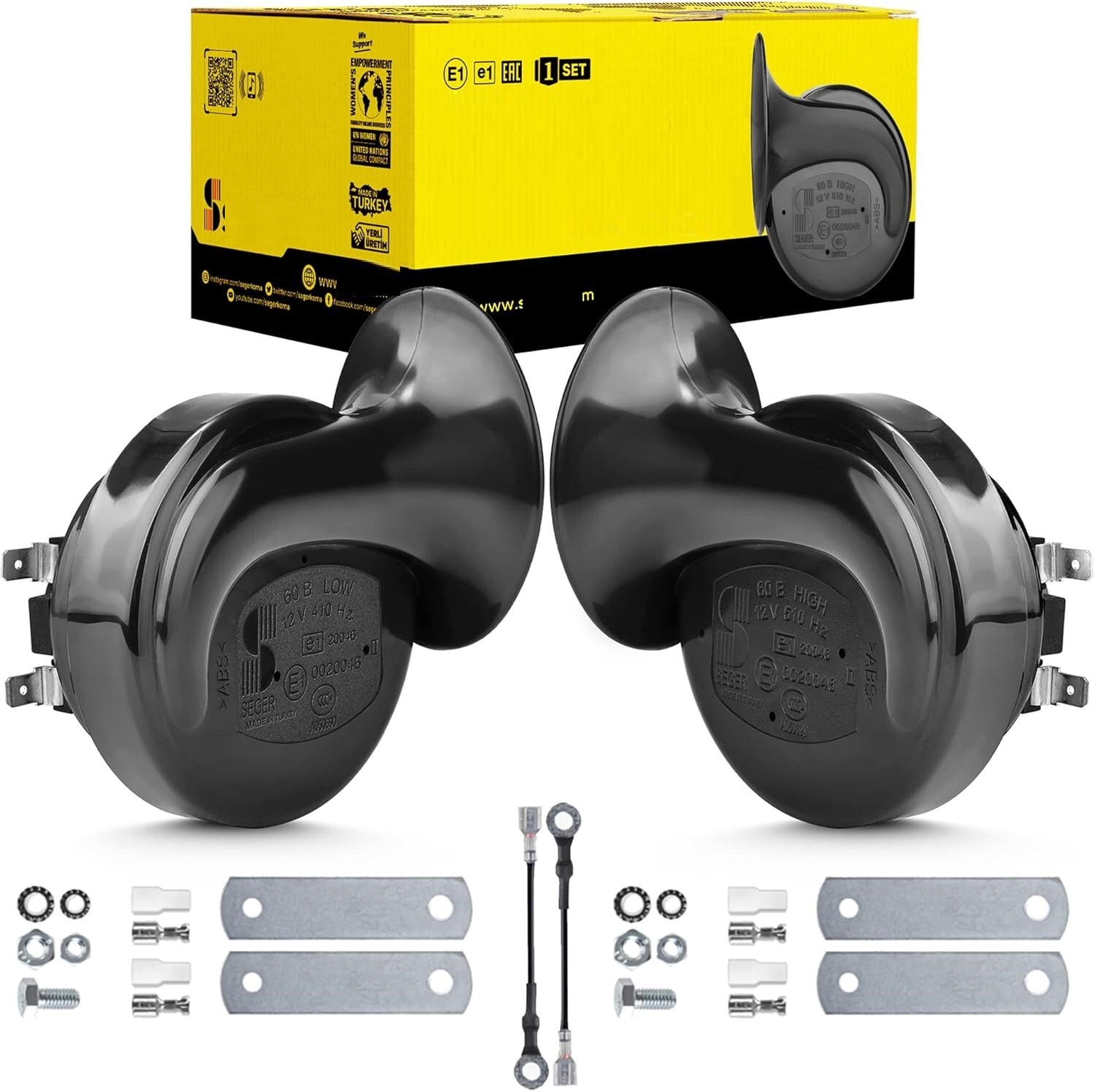Bocina Claxon De Tren Extra Ruidoso Para Carro Auto Camion Moto Impermeable NEW.
