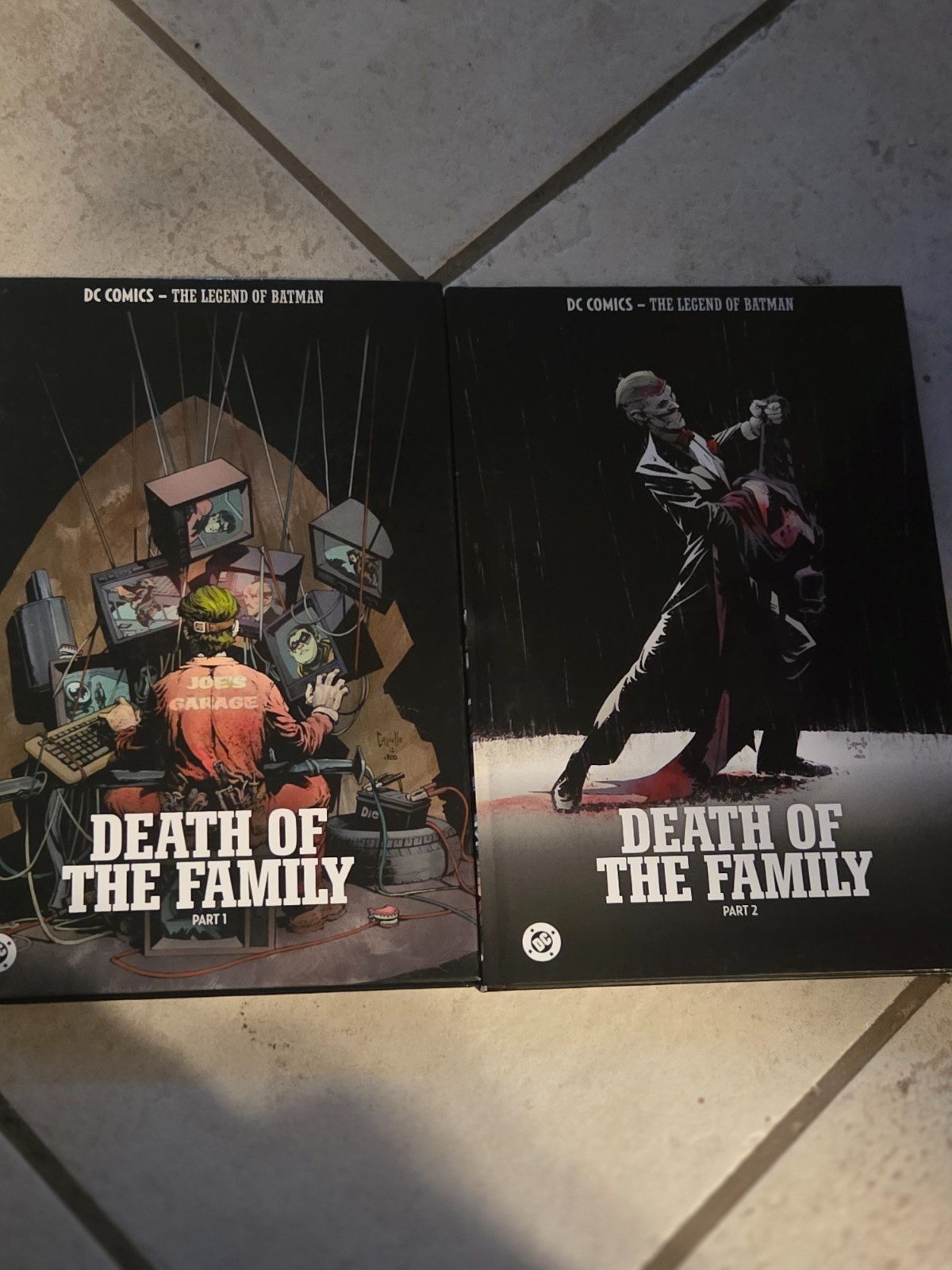 The Legend of Batman Death of the Family 1 & 2 - Fanhome Hardcover Connect Spine