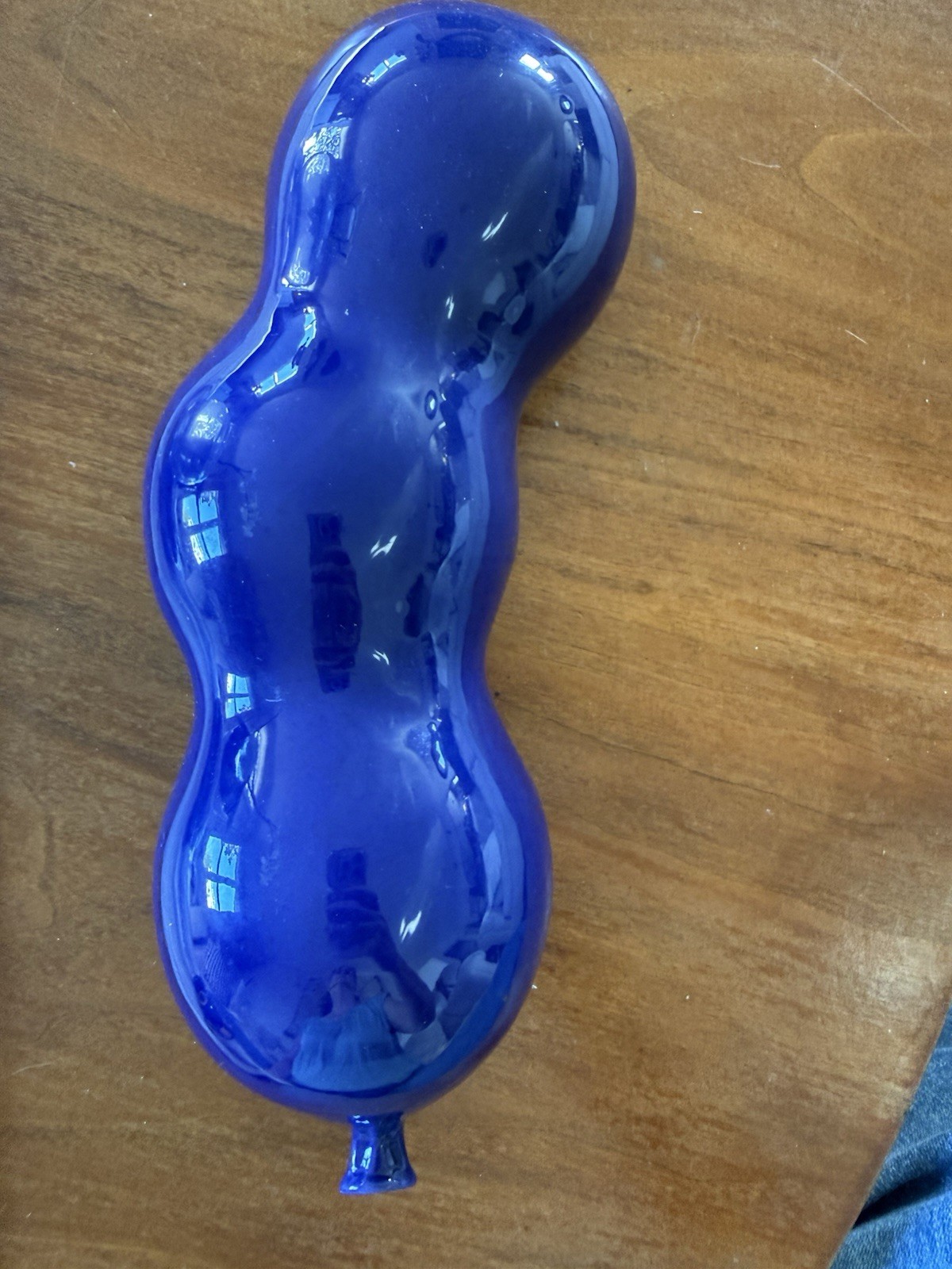 Rare Vintage Dyer Ceramic Balloon Blueish Purple Wall POP ART Mid Century Decor