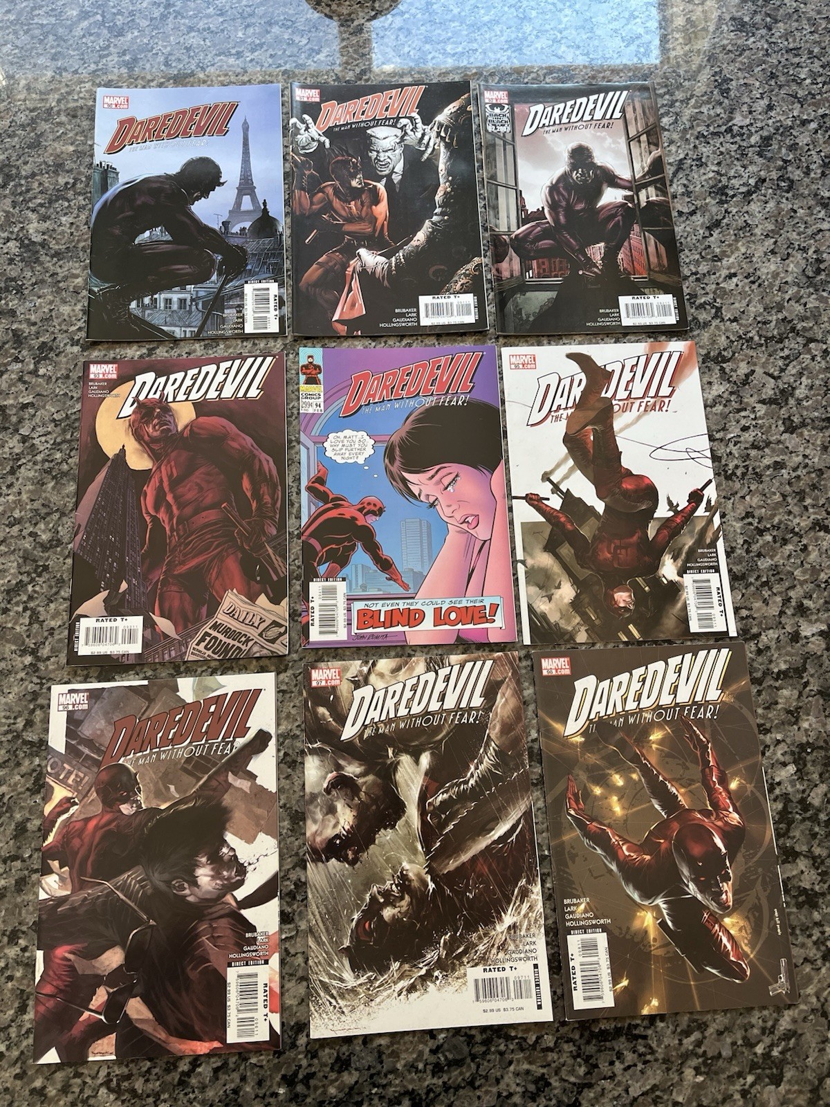 Daredevil #90 91 92 93 94 95 96 97 98 Ed Brubaker 2006 Marvel Comics