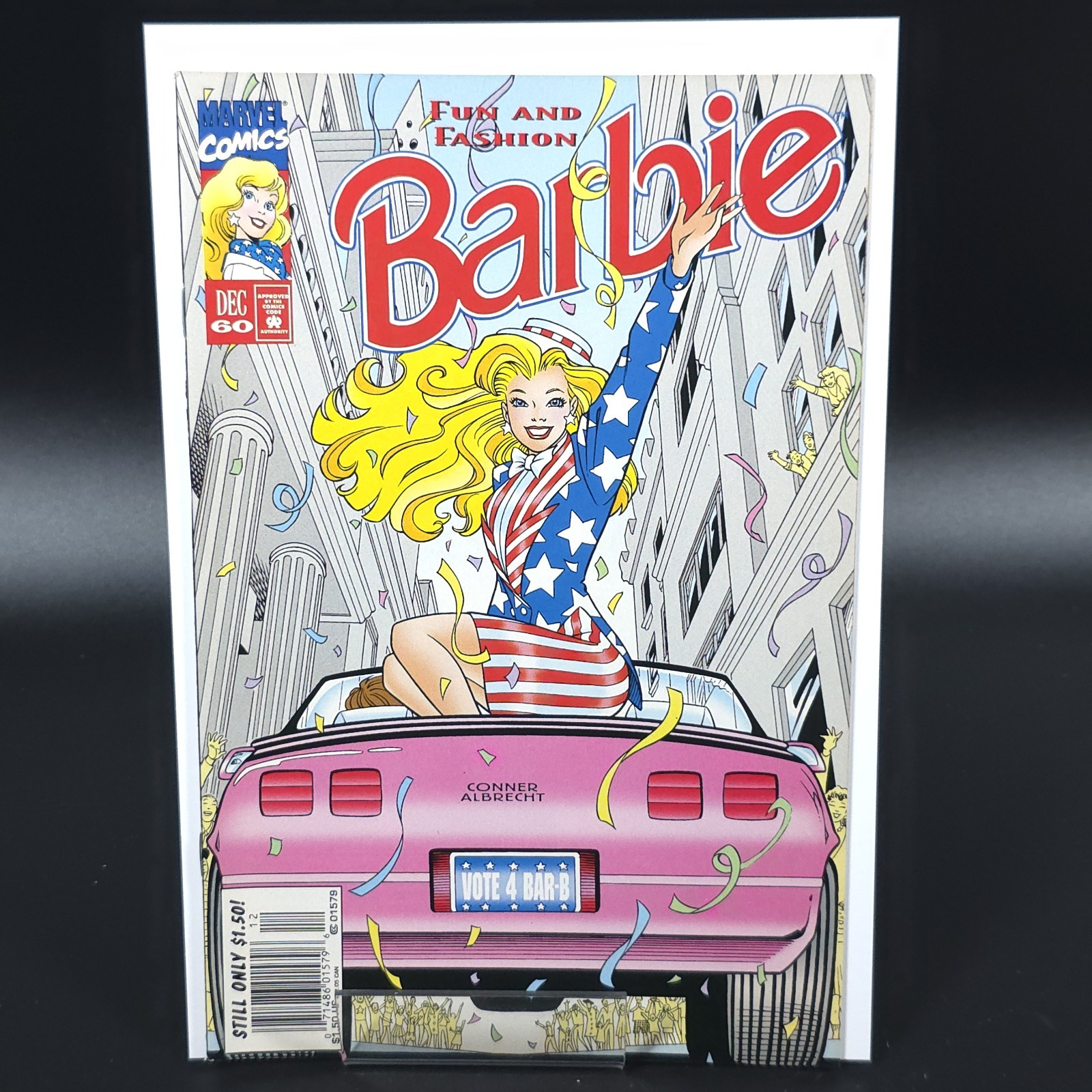 Barbie #60 (Marvel Comics, 1995) • Amanda Conner Cover • Newstand 