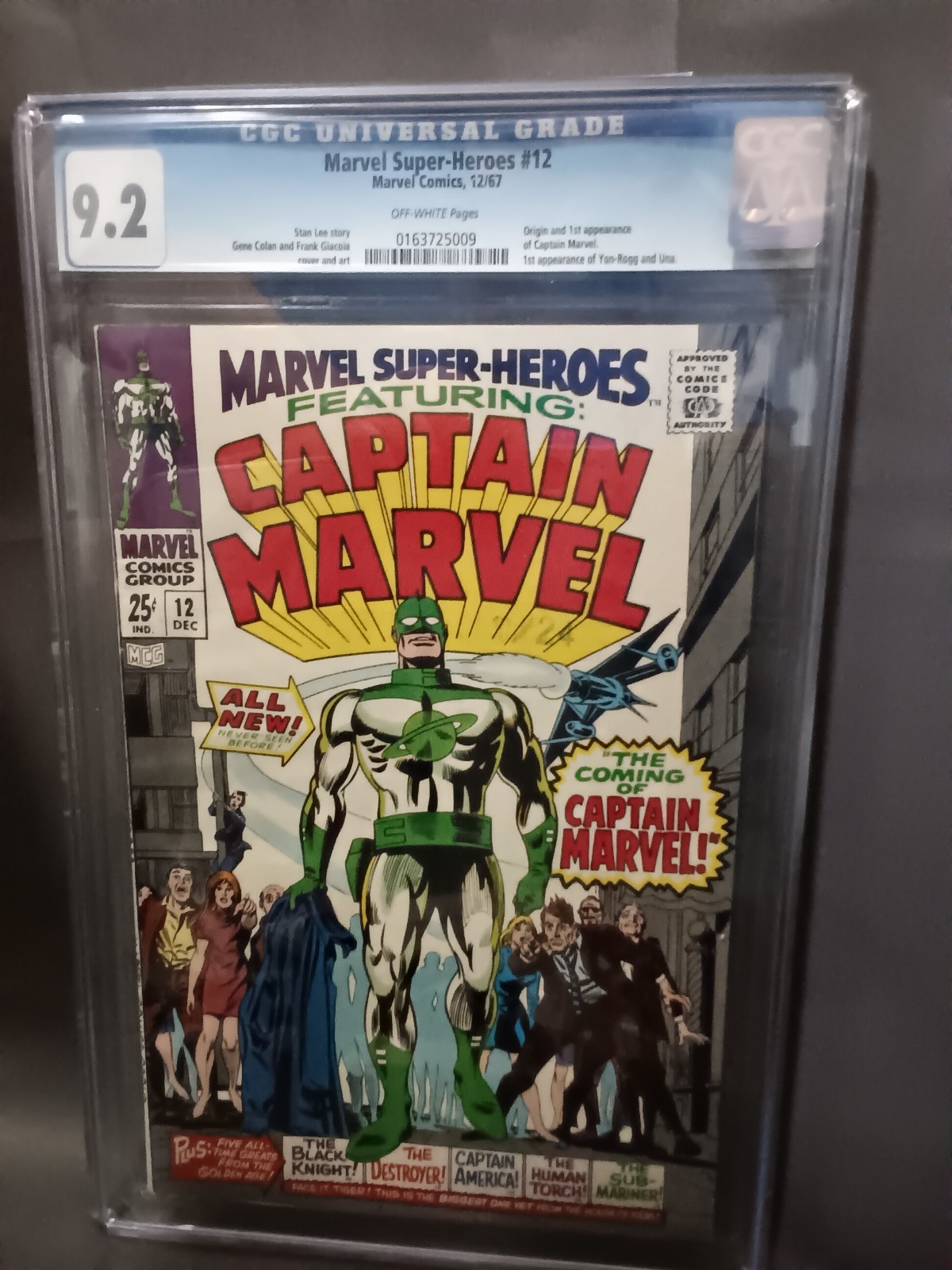 Marvel Super Heroes #12 CGC 9.2 Marvel comic