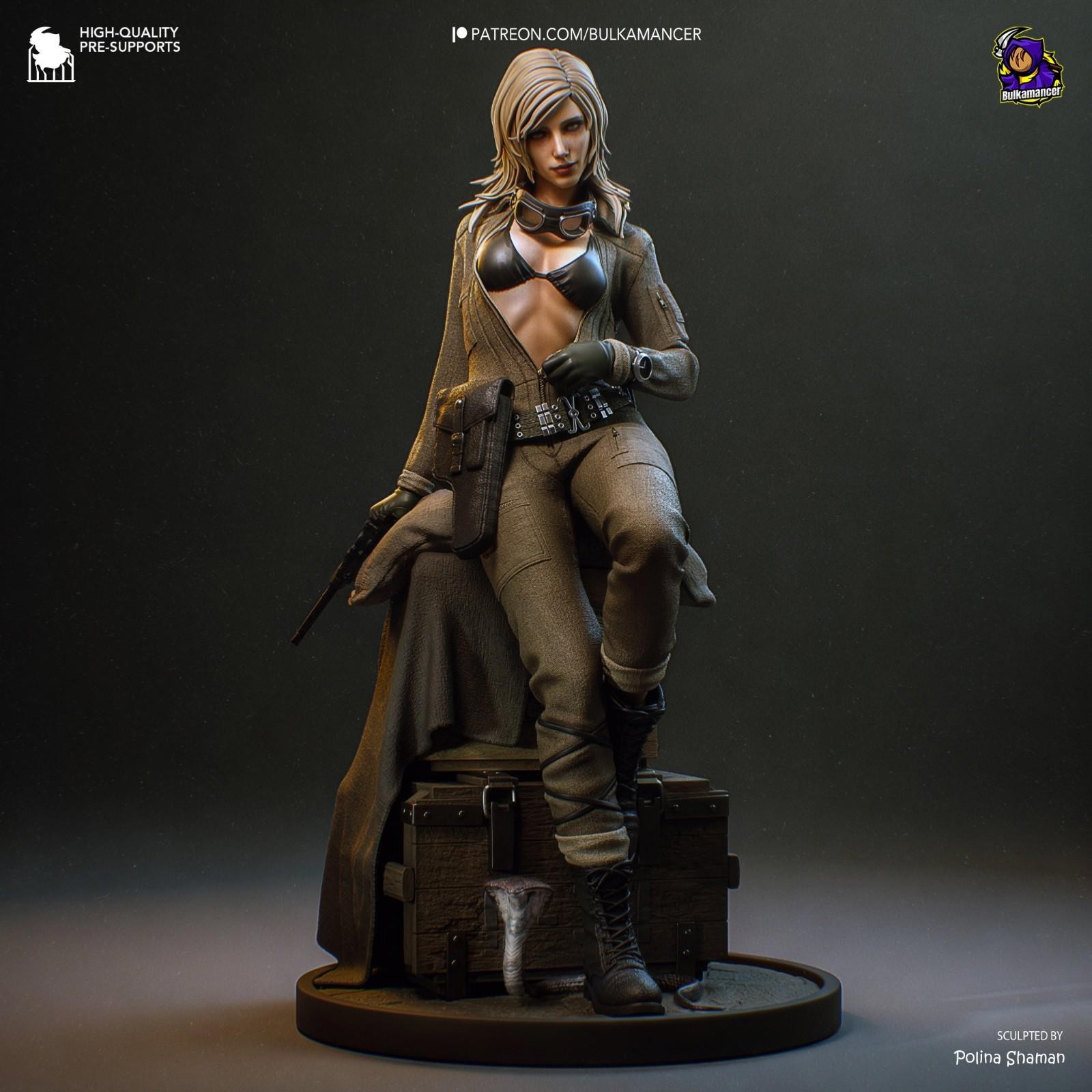 1:8 EVA Metal Gear Solid Delta Fan Art UNPAINTED High Quality Garage Kit