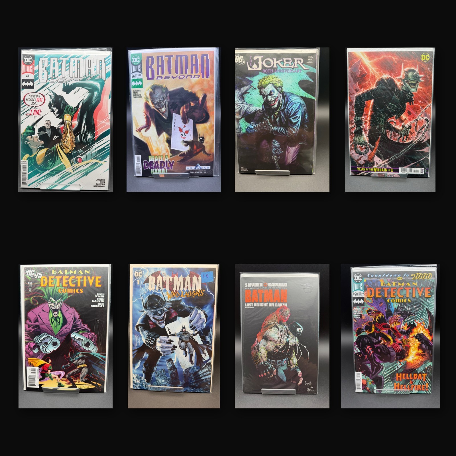 Batman Who Laughs 1 Variant Lot 8 DC Joker 80th Bermejo Detective 866 998 Beyond