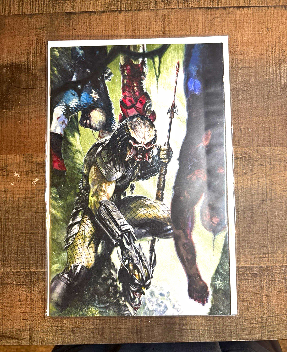 Predator Kills the Marvel Universe #1 1:100 Gabriele Dell’Otto Cover Virgin