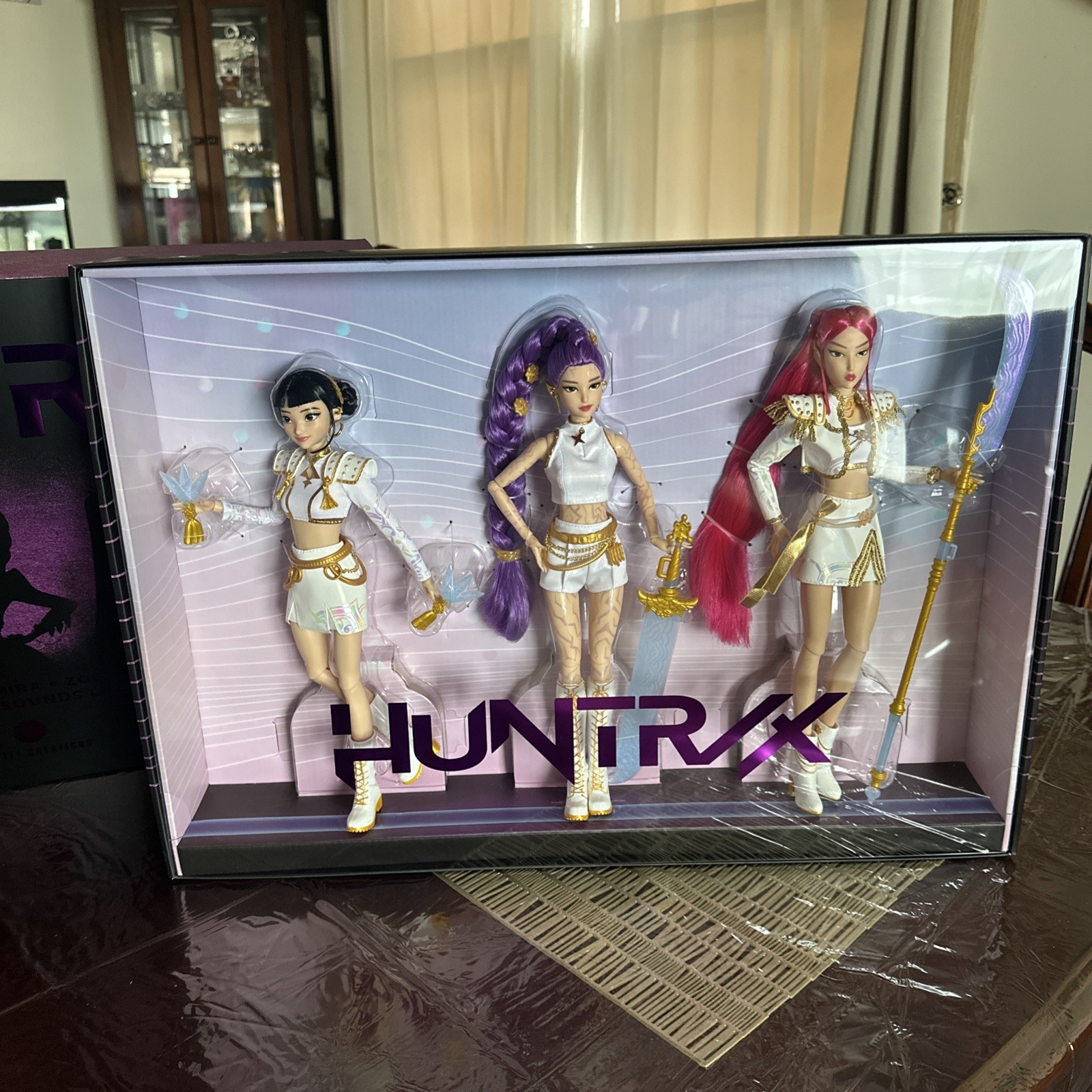HUNTR/X Rumi, Mira, Zoey “What It Sounds Like” 3-Pack, Mattel Creation 