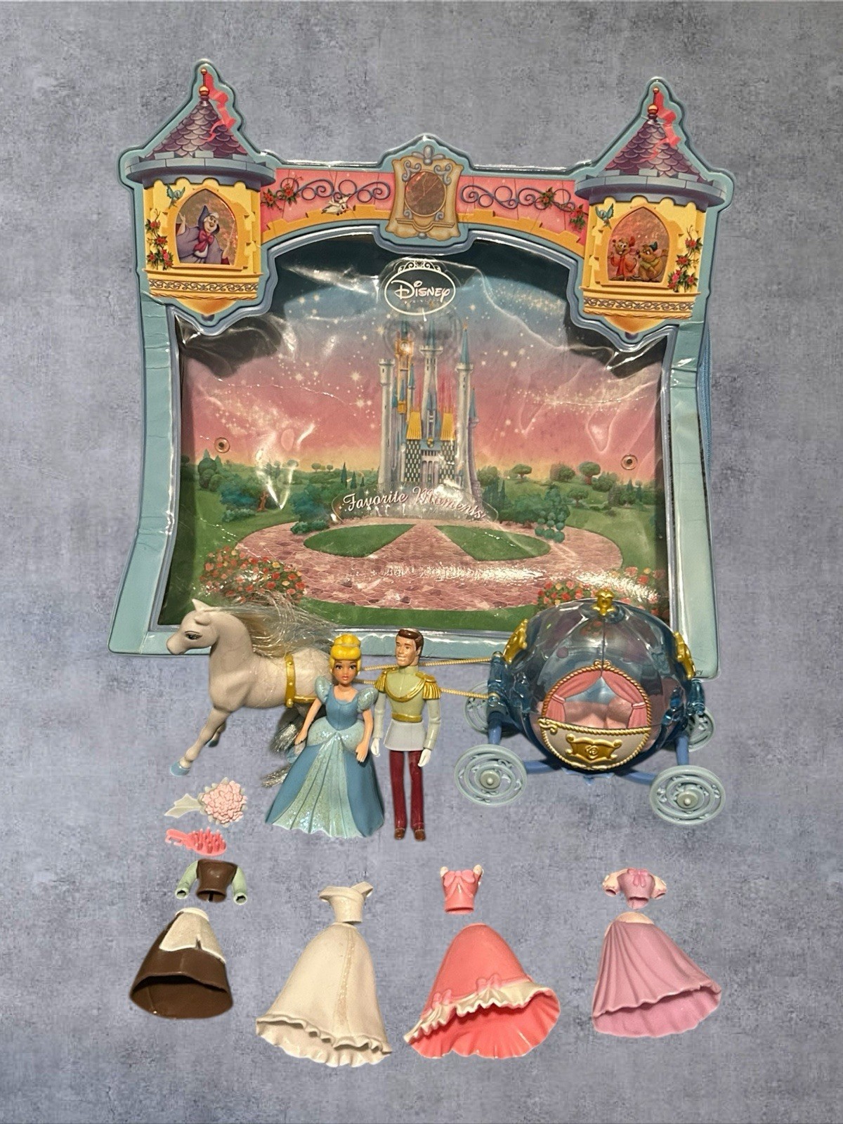 2007 Disney Cinderella Favorite Moments Deluxe Set Rare Vintage **Near Complete