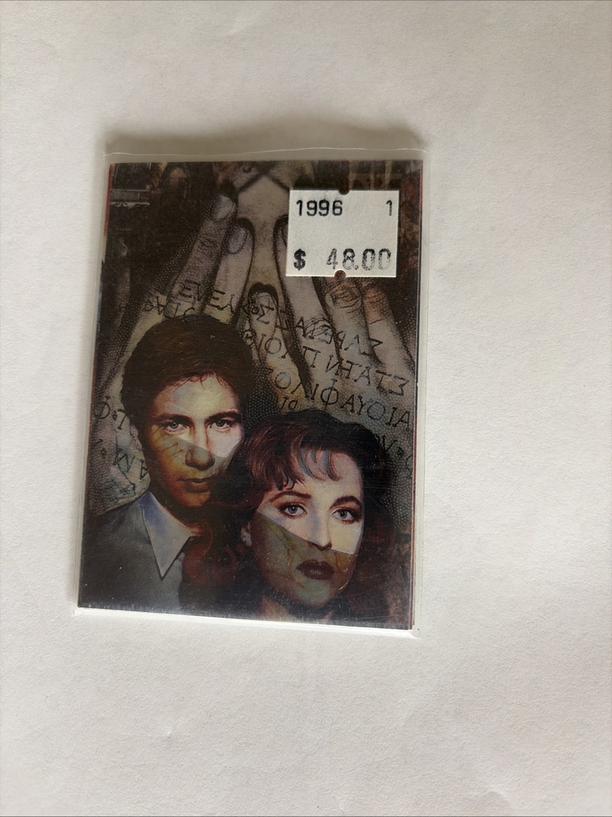 1996 Topps the X-Files Trading Cards Etched Foil Season 1 #1-6 near mint