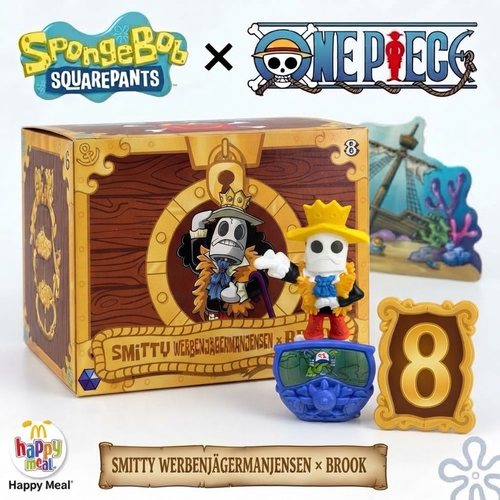 McDonald’s Canada One Piece SpongeBob Squarepants Smitty X Brook Happy Meal Toy
