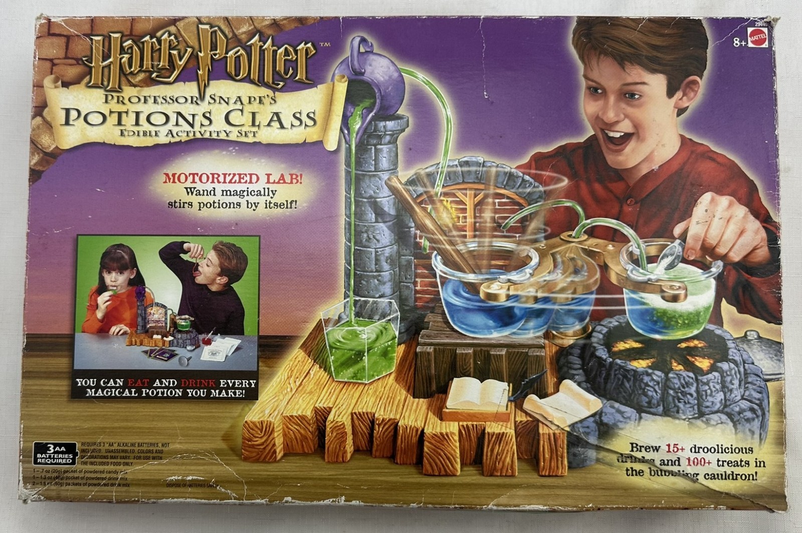 2001 Harry Potter Potions Class Edible Activity Set by Mattel New Old Stock