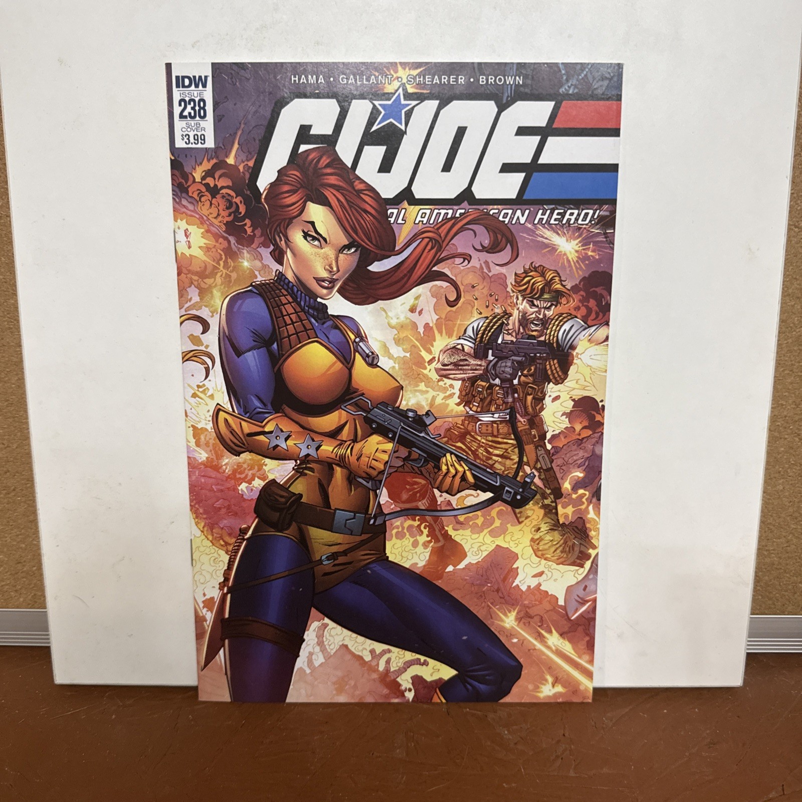 gi joe a real american hero 238 Sub Cover 