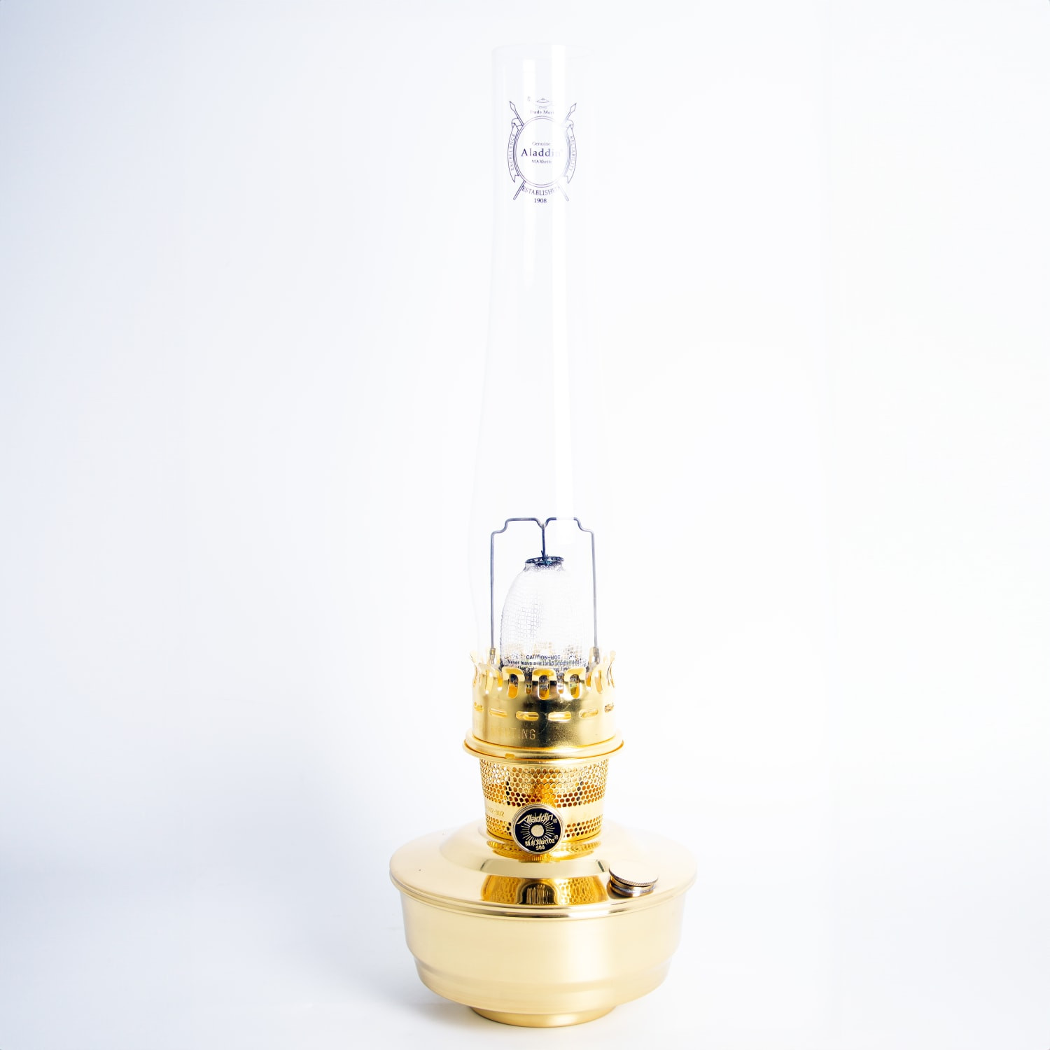 Aladdin Shelf Oil Lamp, Solid Brass Indoor Emergency Lighting Fuel Lamp Aladdin Shelf Oil Lamp, Solid Brass Indoor Emergency Lighting Fuel Lamp