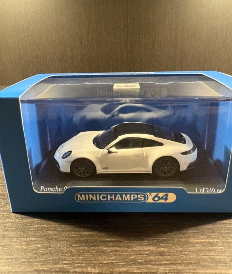 Minichamps Porsche 911 992.2 GTS Diecast Model Car 1/64 Limited 240