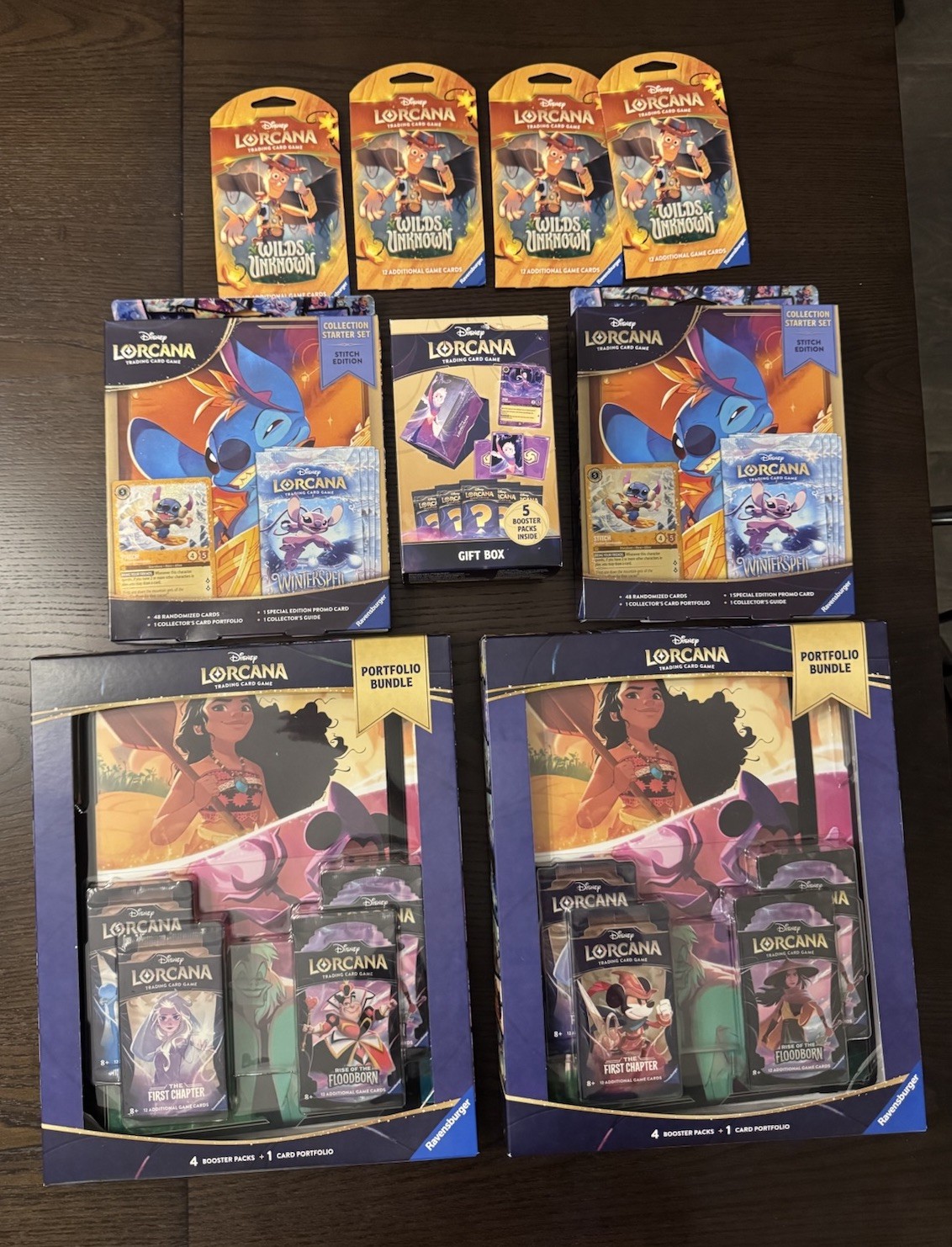 Lorcana Attack Vine Trove Wilds Unknown Boosters Elsa Gift First Chapter Box NEW