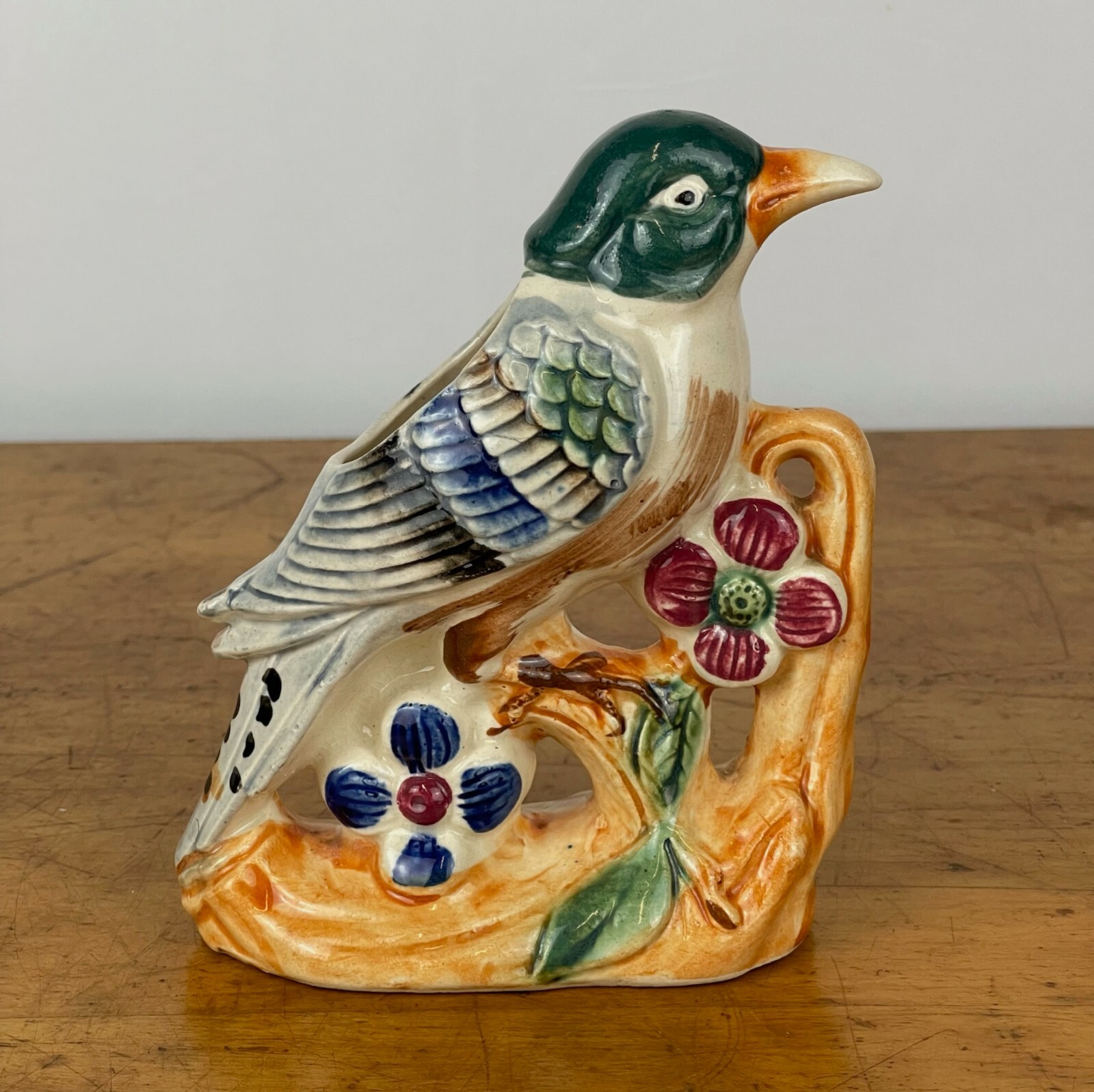 Vintage Figural Bird Planter Made in Occupied Japan