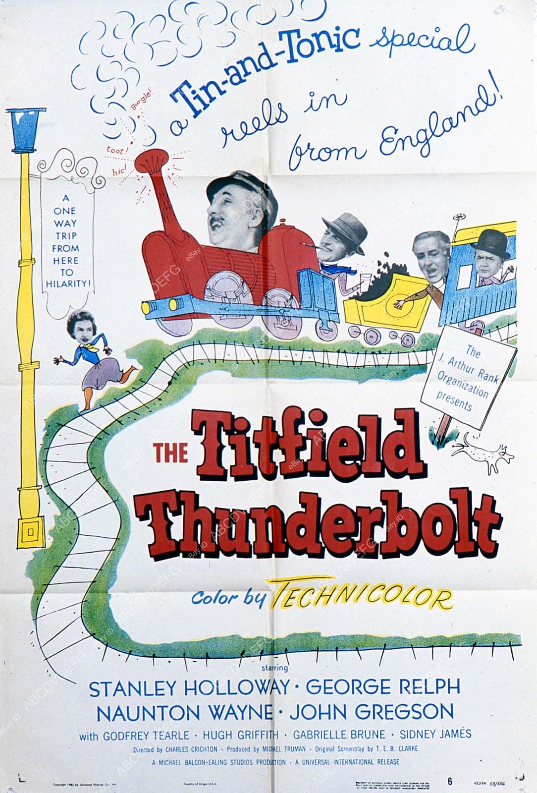 \\ Stanley Holloway film The Titfield Thunderbolt 35m-3354 - 35m-03354