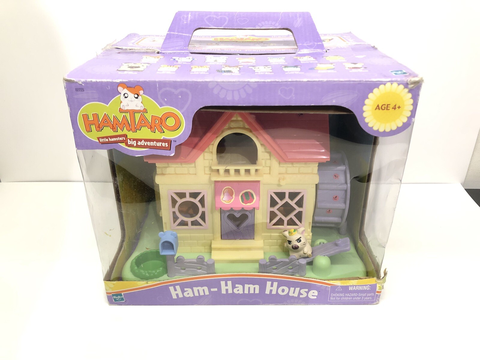 Hasbro Hamtaro Hamster Ham-Ham House Boss Ham-ham And Hamtaro’s Hideaway  READ