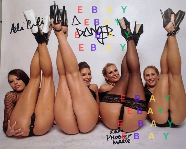 Abella Danger Adriana Chechik Phoenix Marie Reprint Autographed 8x10 Photo Abella Danger Adriana Chechik Phoenix Marie Reprint Autographed 8x10 Photo