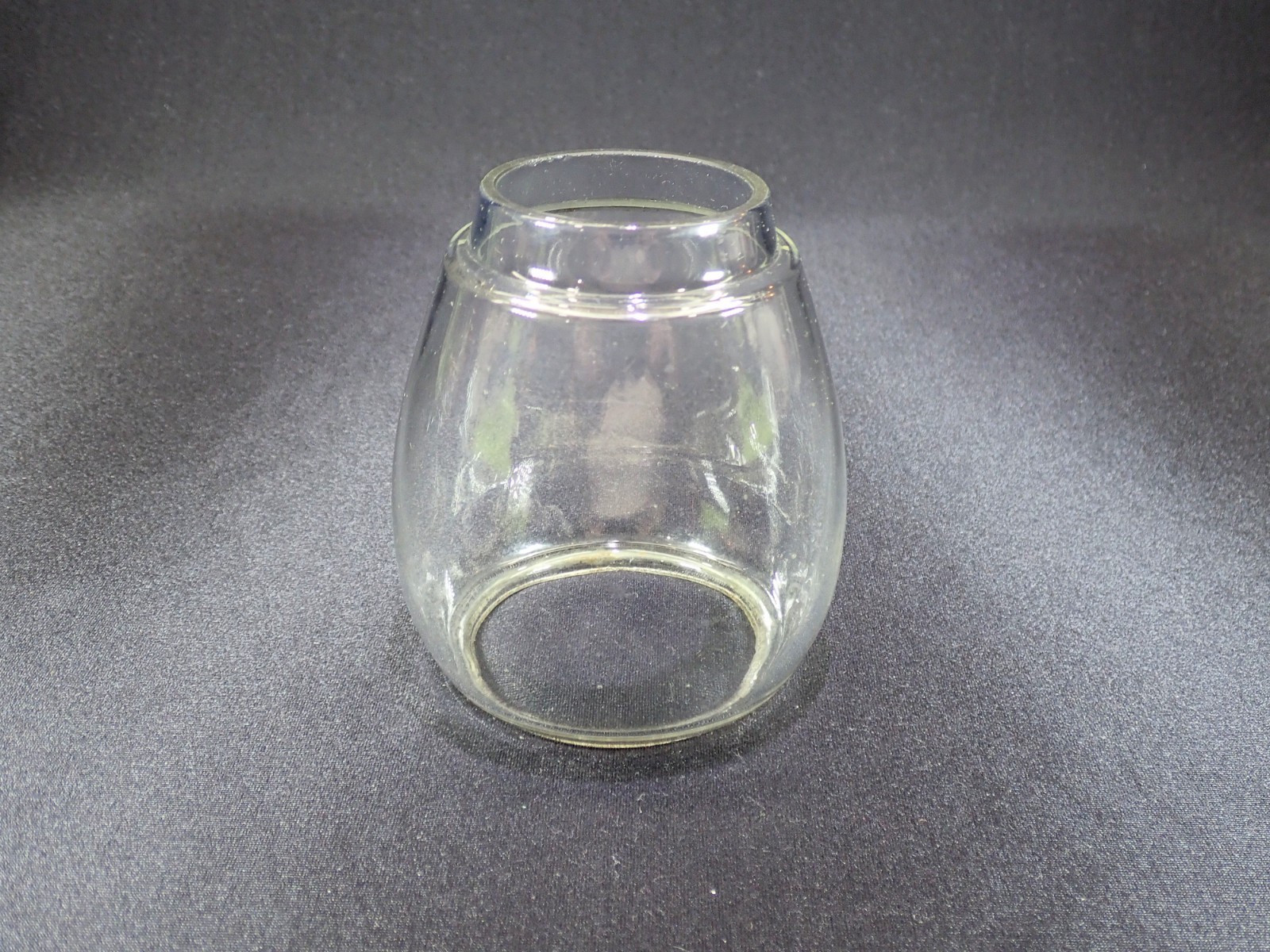 Vintage Dietz Vesta Clear Railroad Lantern Globe Embossed Circle K Kopp Glass