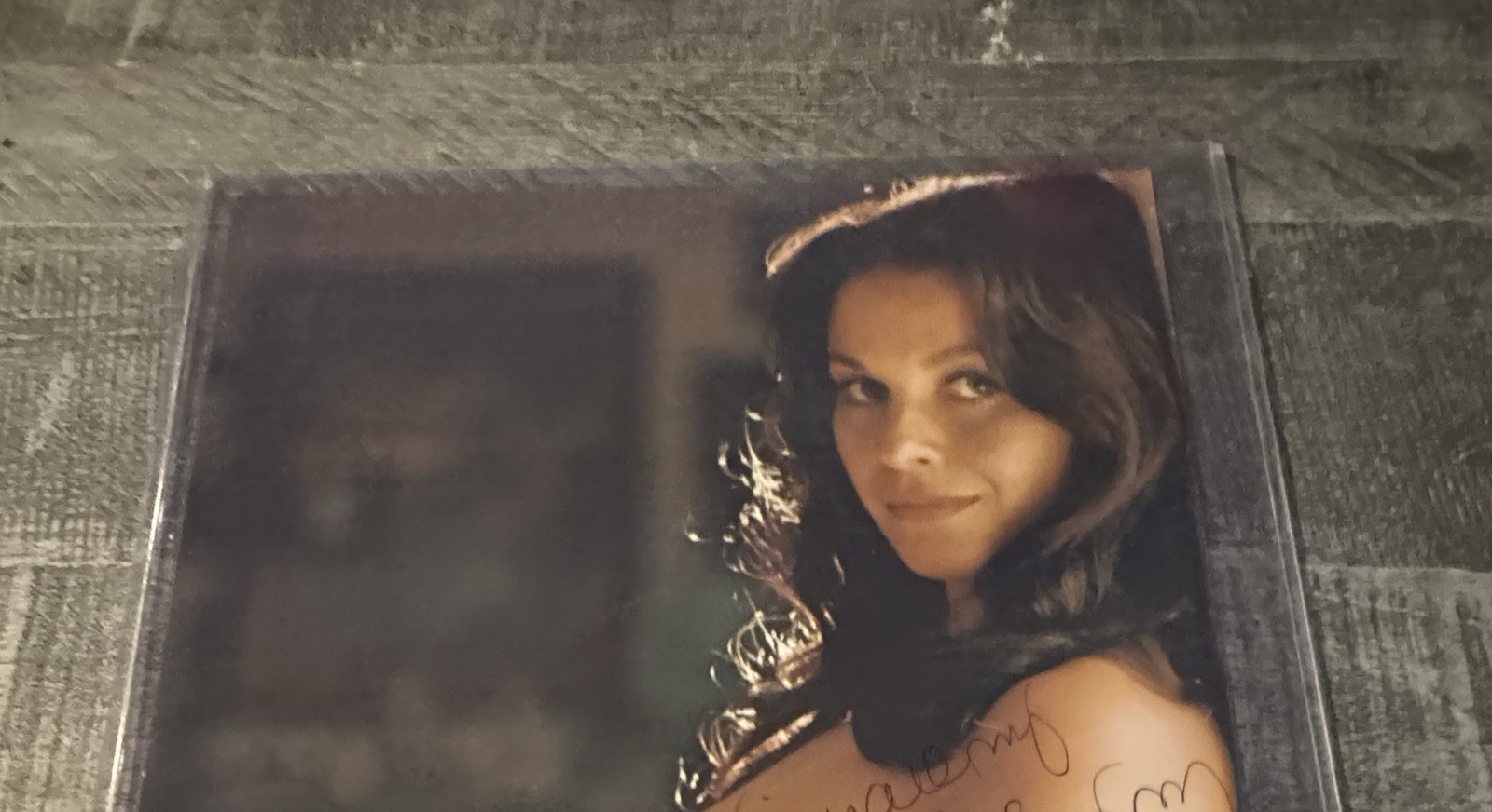 Lana Wood Autographed Photo Signed Best Wishes Actress Vintage