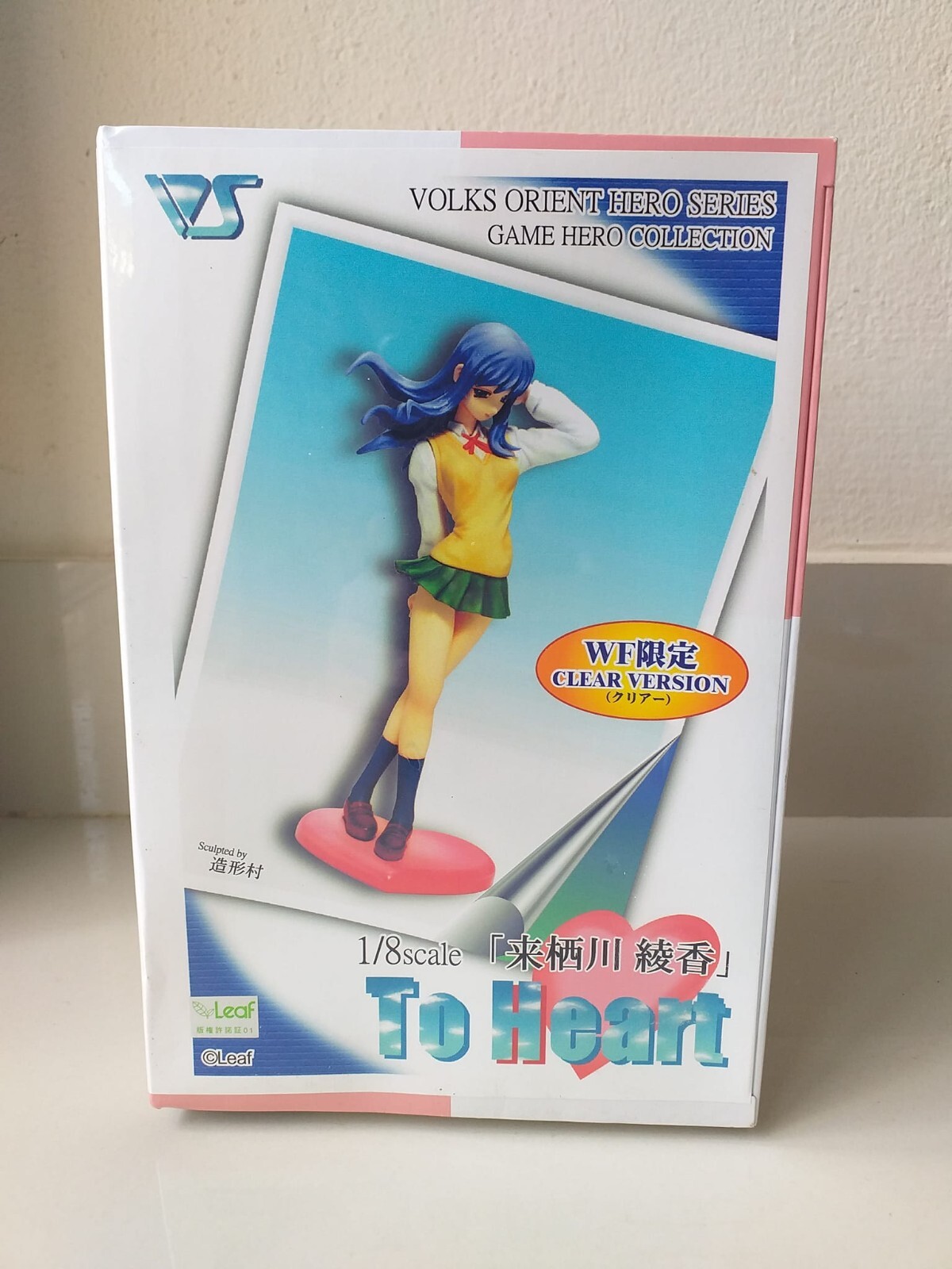 Anime Game ToHeart Ayaka Kurusugawa Figure VOLKS CLEAR VERSION