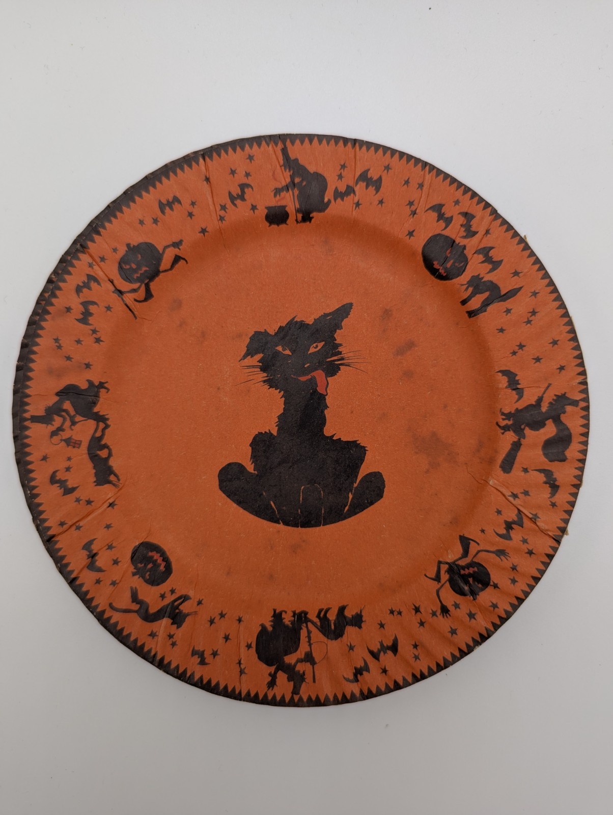 Vintage Halloween Dennison Black Cat 6
