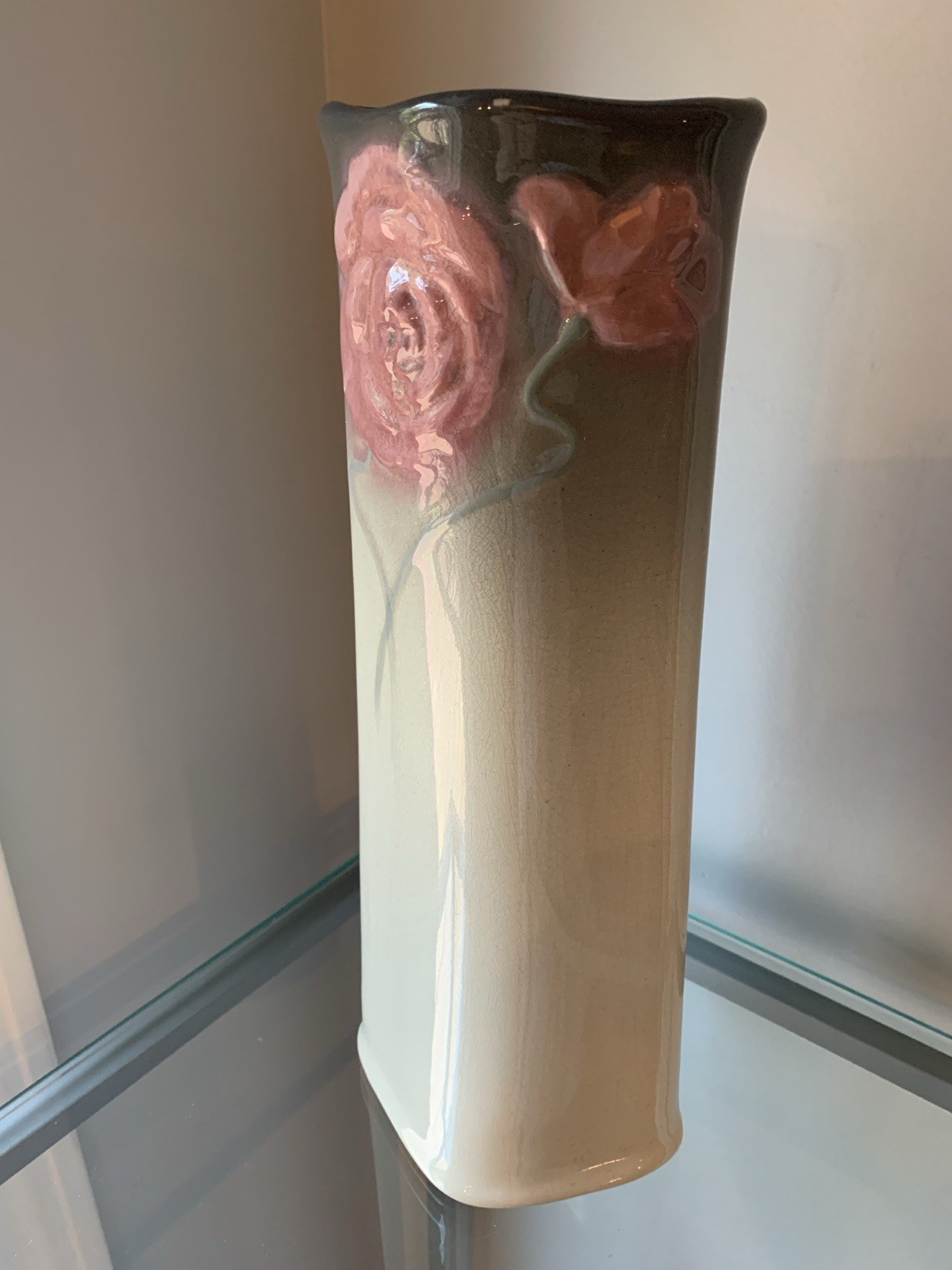 Weller Floretta Vase #77, c.1904, 11.5\ Weller Floretta Vase #77, c.1904, 11.5\
