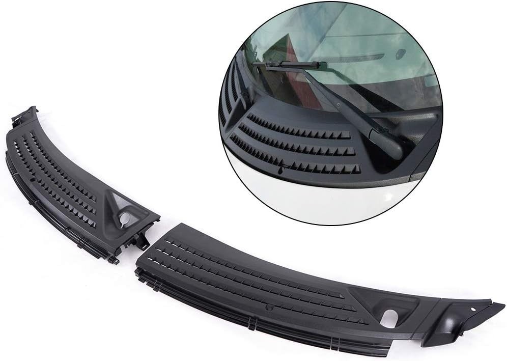 Outer Windshield Wiper Cowl Cover Panel Compatible with Ford F150 2004-2008 Outer Windshield Wiper Cowl Cover Panel Compatible with Ford F150 2004-2008