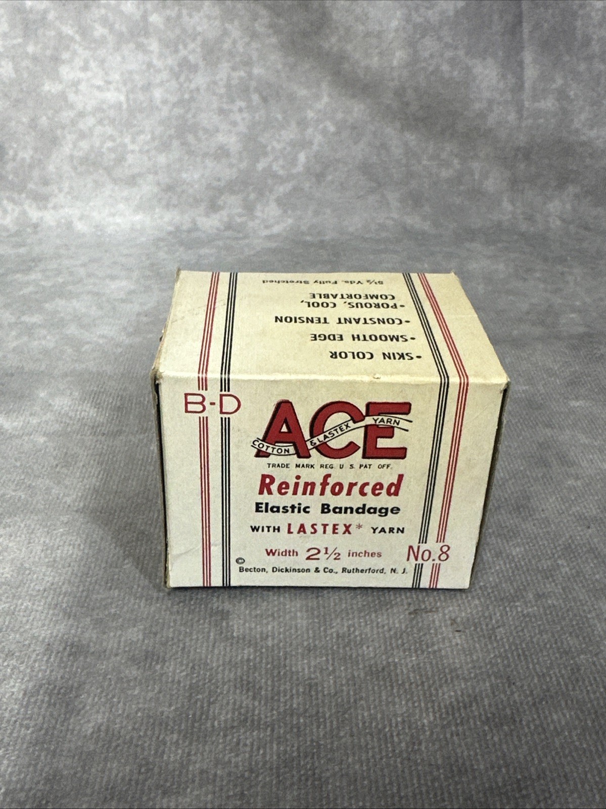 Vintage 1950\'s Ace Bandage No 8 2.5\