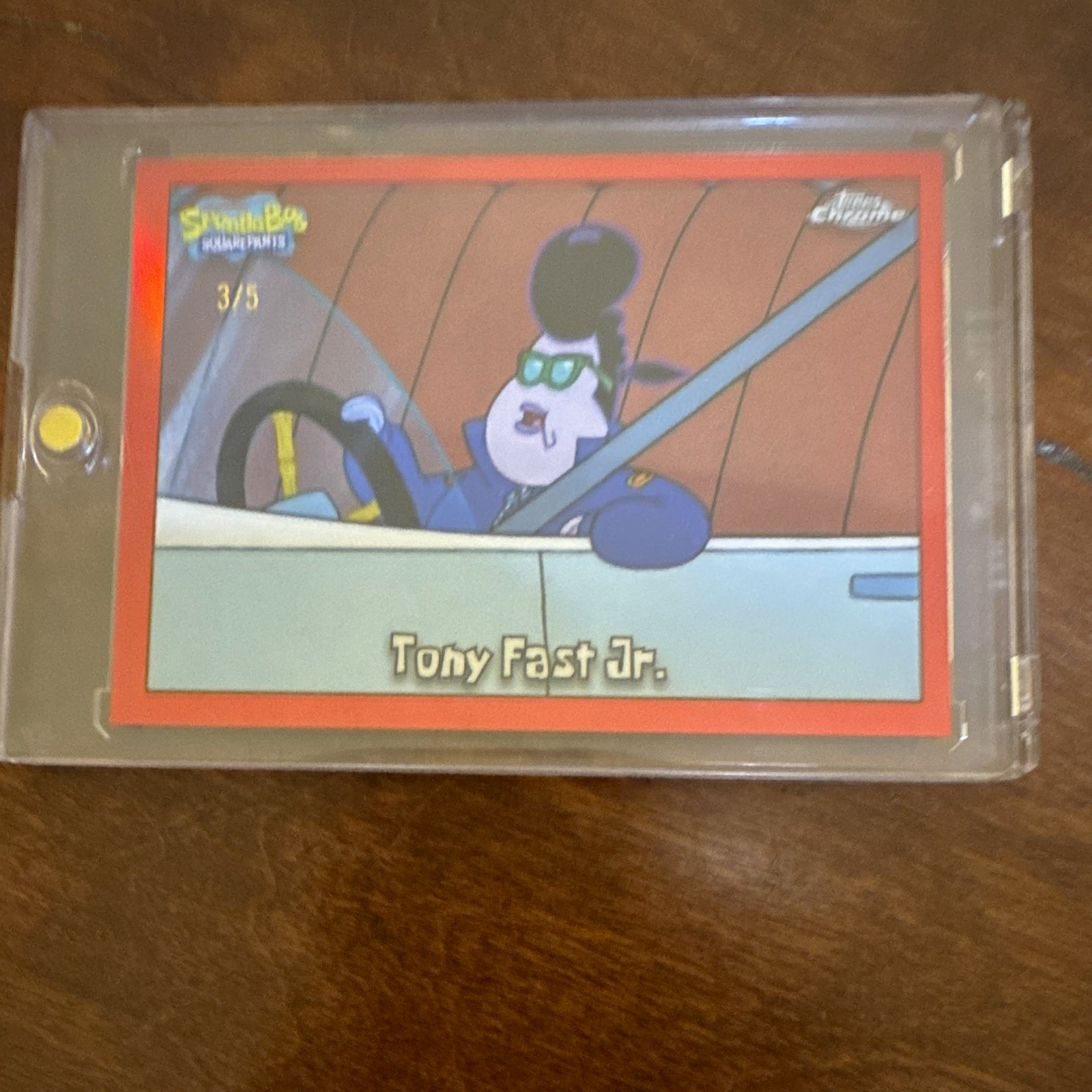 Topps 2025 SpongeBob 25 Tony Fast Jr. #153 Non-Sport Trading Card /5 Serial