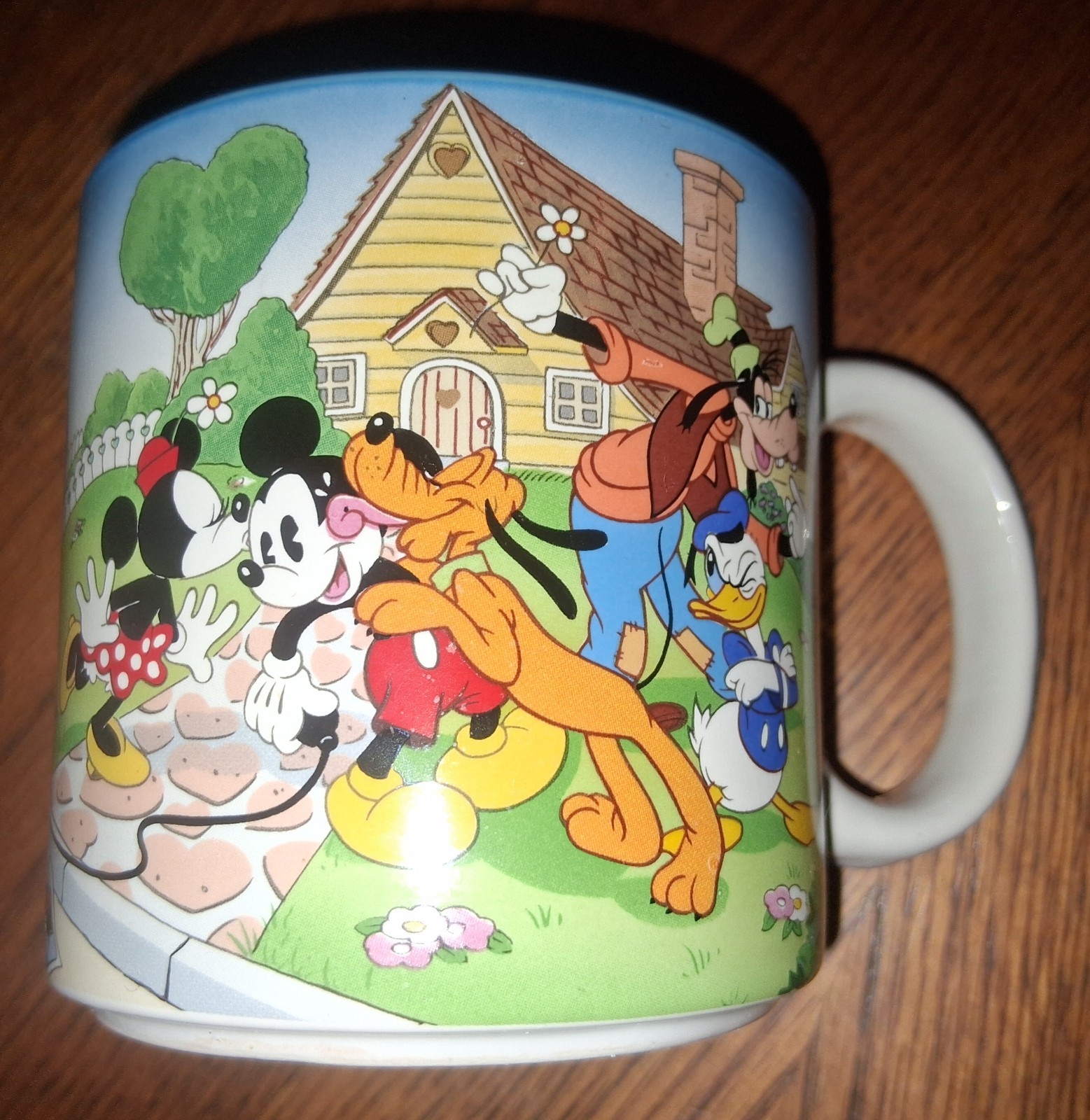 Vintage Disney Mickey Mouse, Minnie, Goofy, Donald Duck, Pete Coffee...