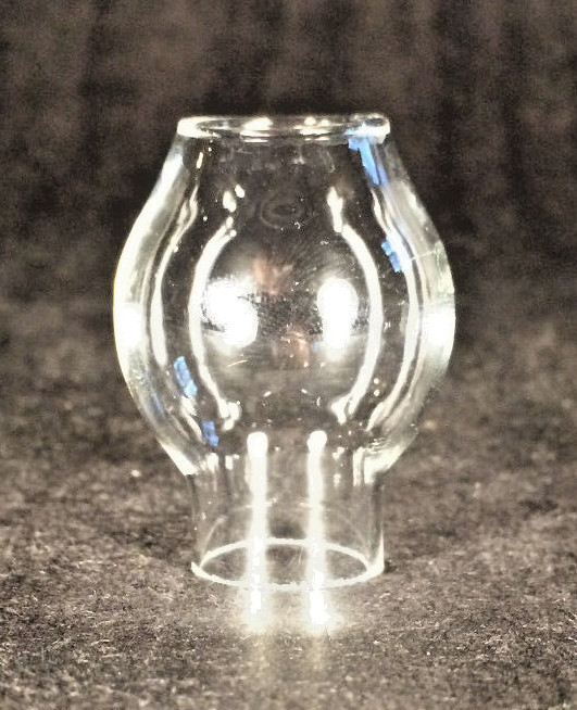 Clear Glass CRESOLENE oil electric lamp replacement mini 3/4 Clear Glass CRESOLENE oil electric lamp replacement mini 3/4