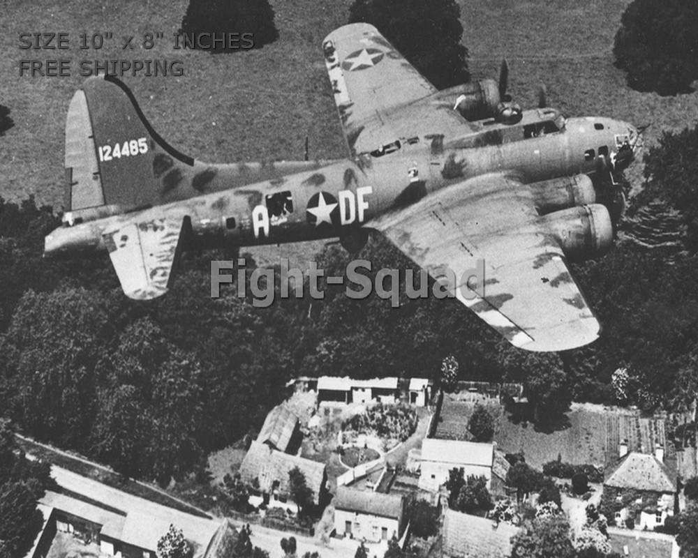 WW2 8x10 Photo B-17F Memphis Belle first US Army Air Forces bomber to O2666 WW2 8x10 Photo B-17F Memphis Belle first US Army Air Forces bomber to O2666