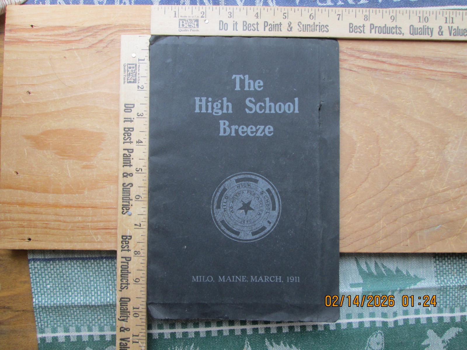 Milo Maine the high school breeze mar  1911